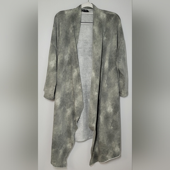 fab'rik Sweaters - Long Open Sweater Army green Large